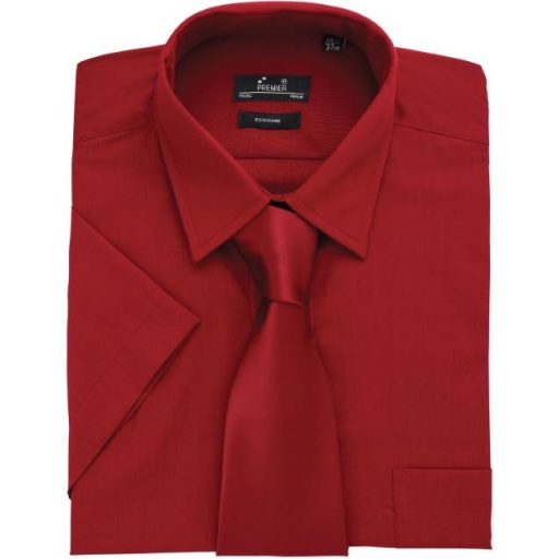 Premier | PR 202 Poplin rövid ujjú ing