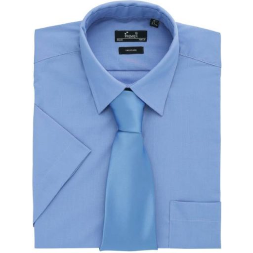 Premier | PR 202 Poplin rövid ujjú ing
