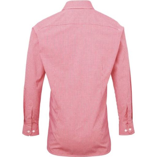 Premier | PR 220 Kockás poplin hosszú ujjú ing