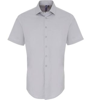 Premier | PR 246 Stretch poplin rövid ujjú ing