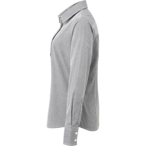 Premier | PR 320 Kockás poplin hosszú ujjú blúz