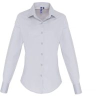 Premier | PR 344 Stretch poplin hosszú ujjú blúz