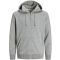Jack & Jones | Classic Zip Hood Nehéz kapucnis cipzáras pulóver