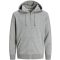 Jack & Jones | Classic Zip Hood Nehéz kapucnis cipzáras pulóver