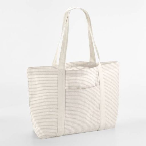 Westford Mill | W 255 Csíkos bio pamut shopper