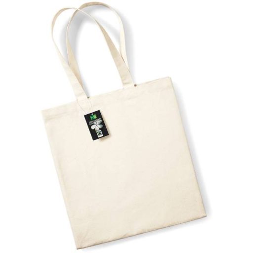 Westford Mill | W 623 Fairtrade klasszikus pamut shopper