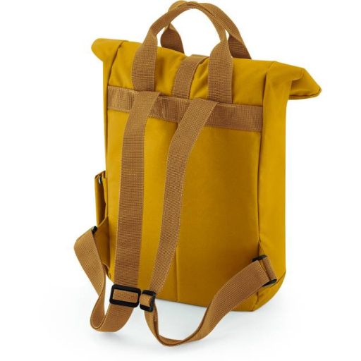 BagBase | BG 118S Mini roll-top hátizsák dupla fogantyúval