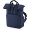 BagBase | BG 118S Mini roll-top hátizsák dupla fogantyúval