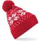 Beechfield | B 456 Fair Isle mintás Snowstar® beanie