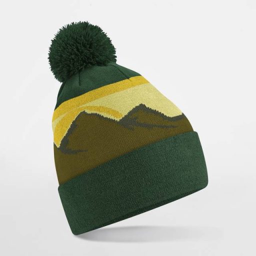 Beechfield | B 395R Pomponos sapka „Mountain Peaks”