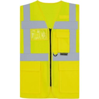 Korntex | KXEXQ – Athens Hi-Vis multifunkciós mellény