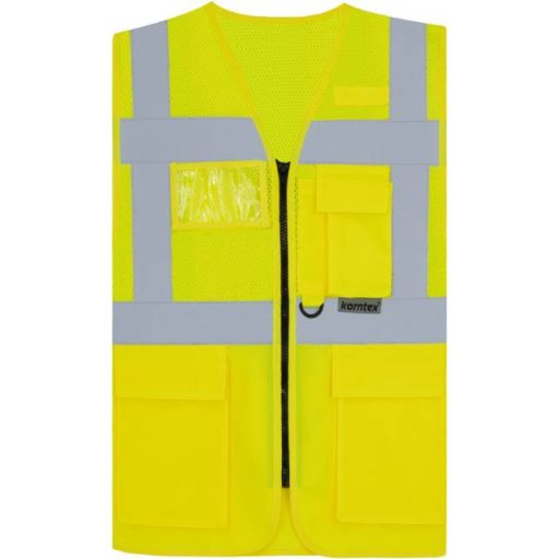 Korntex | KXEXQ – Athens Hi-Vis multifunkciós mellény