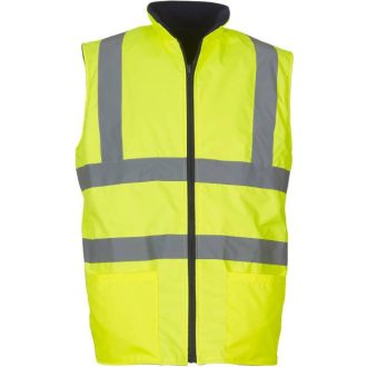 Yoko | HV 008F Hi-Vis kifordítható polár mellény