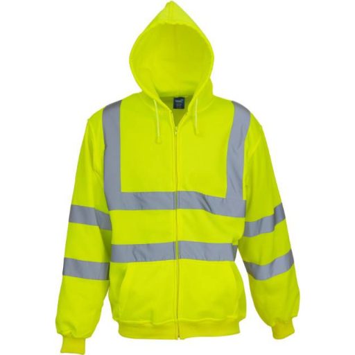 Yoko | HVK 07 Hi-Vis kapucnis cipzáras pulóver