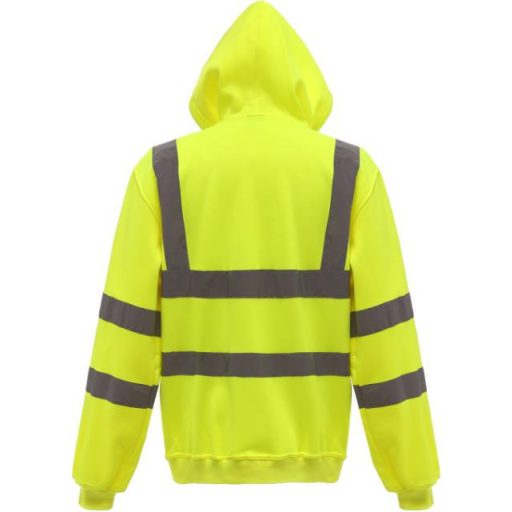 Yoko | HVK 07 Hi-Vis kapucnis cipzáras pulóver