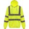 Yoko | HVK 07 Hi-Vis kapucnis cipzáras pulóver