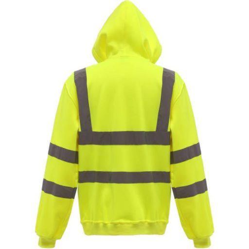 Yoko | HVK 07 Hi-Vis kapucnis cipzáras pulóver
