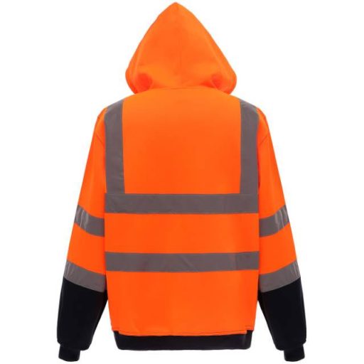 Yoko | HVK 07 Hi-Vis kapucnis cipzáras pulóver