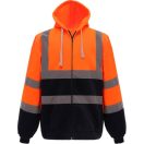 Yoko | HVK 07 Hi-Vis kapucnis cipzáras pulóver