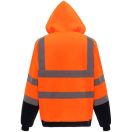 Yoko | HVK 07 Hi-Vis kapucnis cipzáras pulóver